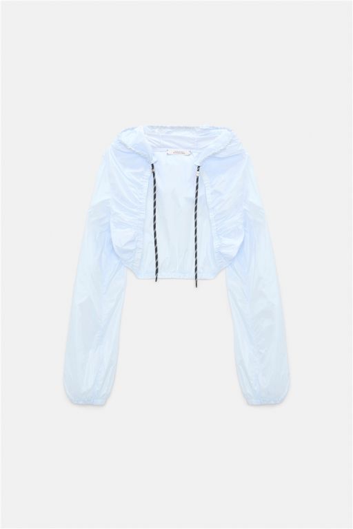 Dorothee Schumacher - Styling Piece mit Kapuze und Arm-Cover icy sky