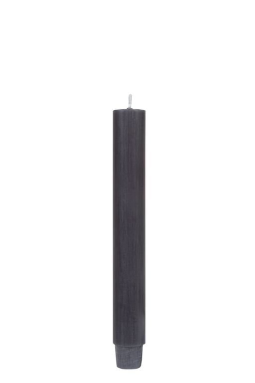 Stabkerze dunkelgrau 20cm