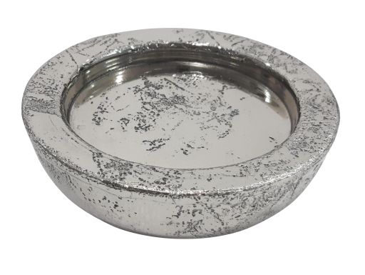 Aluminium Teller für Glaswindlicht
