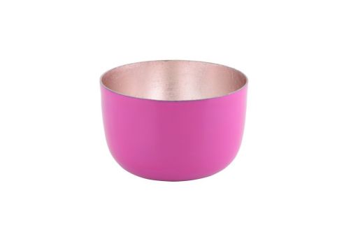 Windlicht Madras S fuchsia/shiny/rose