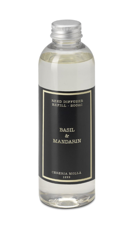 Cereria Molla - Refill Basil & Mandarin