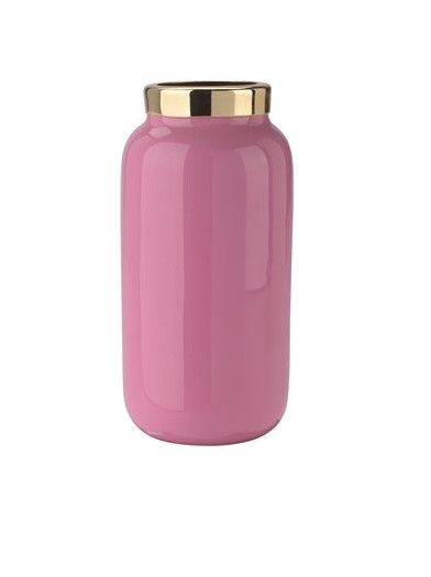 Saigon Minivase mit Metallring 9,5cm