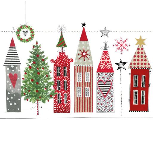 Servietten Houses Napkin