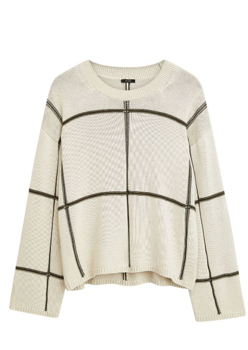 Joseph - Pullover mit Gittermuster