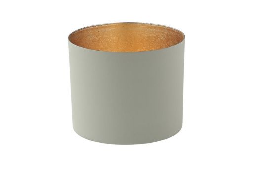 Windlicht Chennai cool grey L
