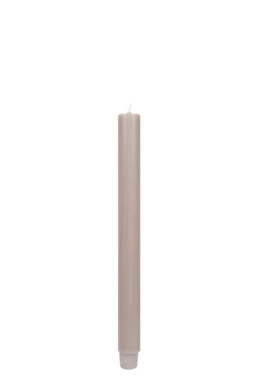 Stabkerze flachs 29cm hoch