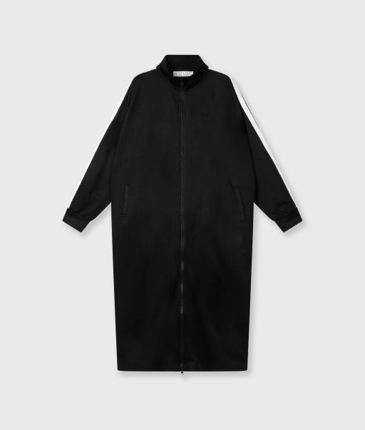 10 Days - Lange Trainigsjacke ecru/black