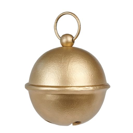 Lambert - Sonido Deko Glocke groß matt gold D 18cm