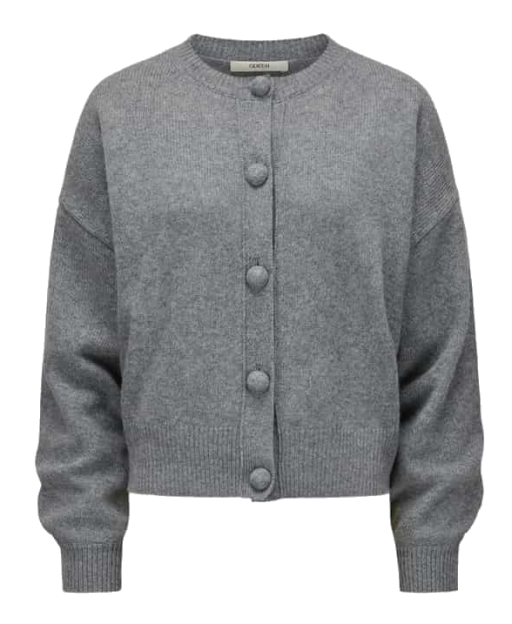 ODEEH - Kaschmir-Cardigan mit Knopfdetail
