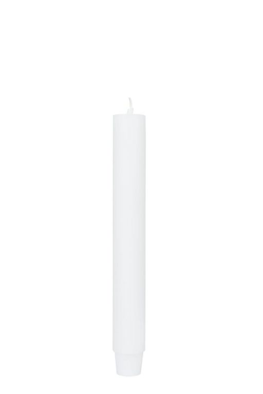 Stabkerze weiß 20cm hoch