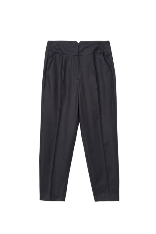 Luisa Cerano - Hose mit Glanzeffekt