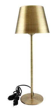 Lampe matt messing 50cm
