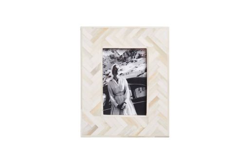 Bilderrahmen creme 9x13 cm