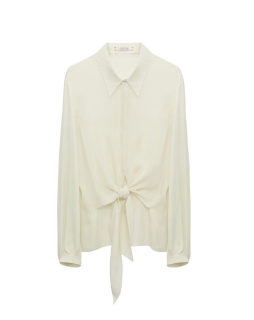 Dorothee Schumacher - Viskosebluse zum binden