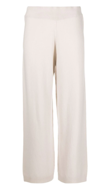 Luisa Cerano - Track-Pants aus einem Kashhmir Mix panna cotta