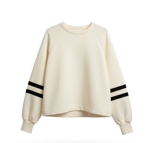 Uli Schneider - Sweat Stripes Sweater Off White / Black