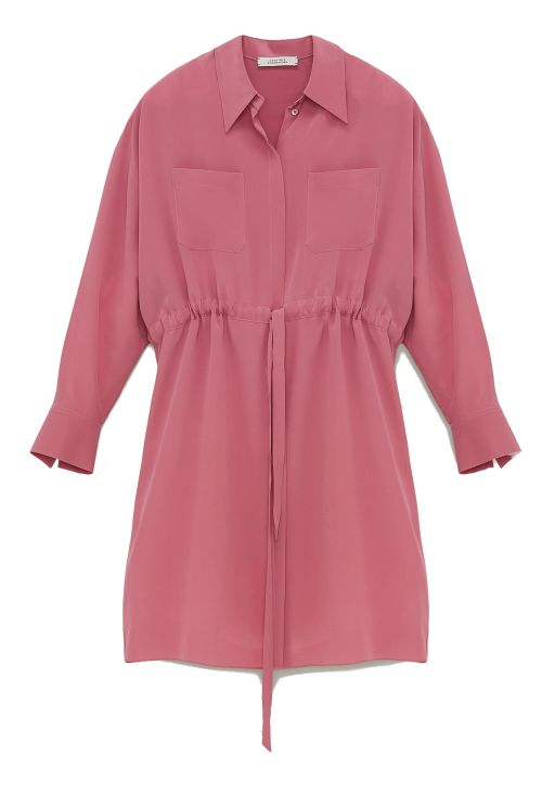 Dorothee Schumacher - Seidenkleid shaded pink