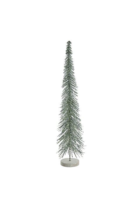Seoul Dekobaum mit Glitzer grün 49cm