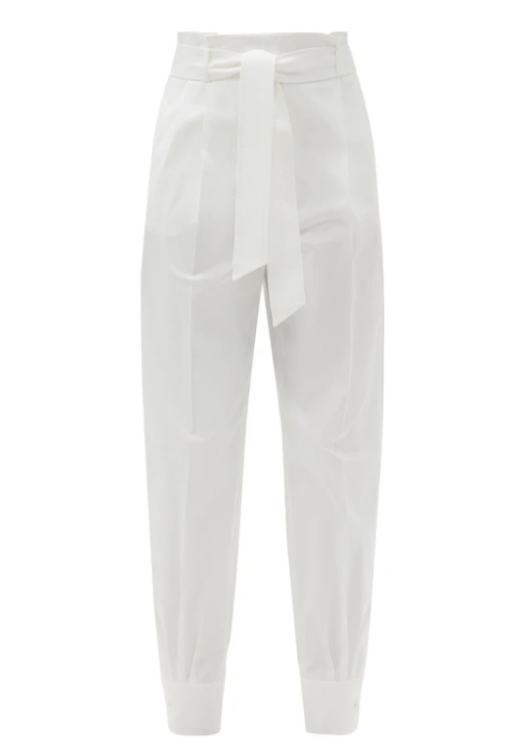 Max Mara - Hose aus Baumwolltwill