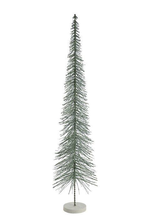 Seoul Dekobaum mit Glitzer grün 70 cm