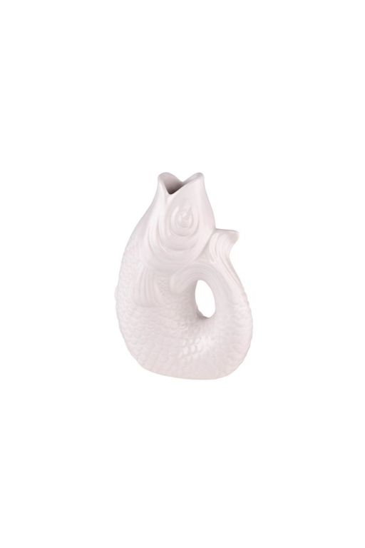Monsieur Carafon Vase S weiss