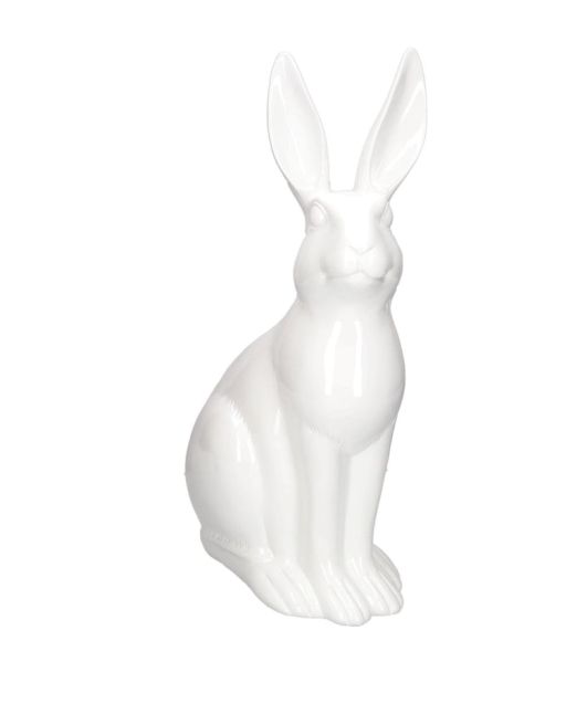 Frau Schmidt Hasenfigur weiß L