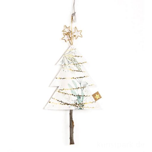 Good old Friends - Winterbaum Goldene Girlande