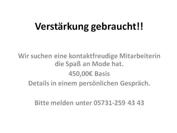 Verstaerkung-gebraucht