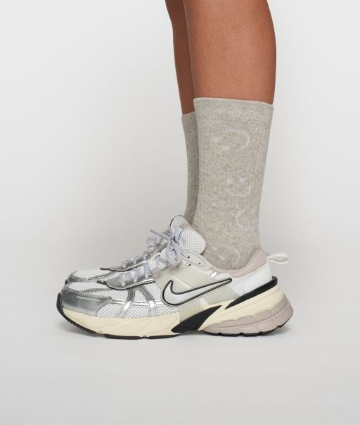 10 Days - Socks all over Smiley grau
