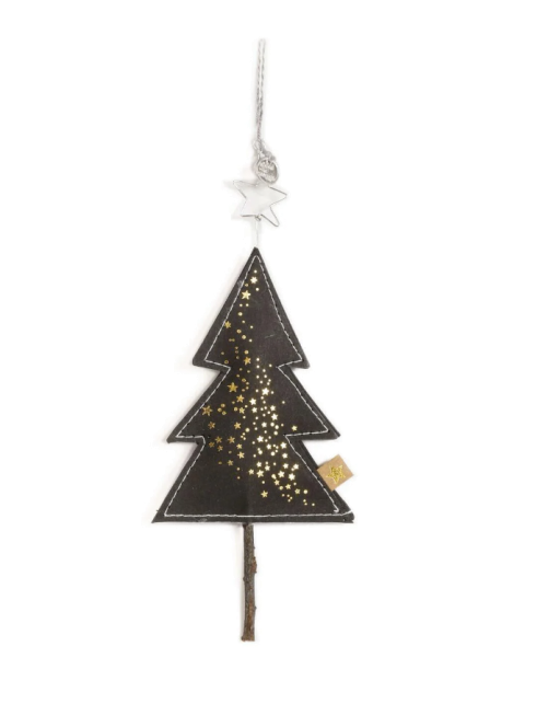 Good old Friends - Winterbaum Sterne schwarz