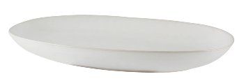 Ovalförmige Platte in Natura Länge 43cm