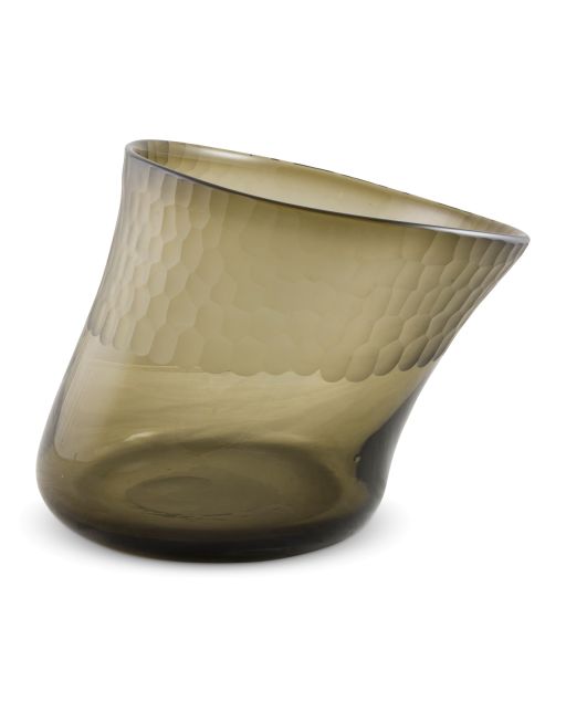 Glasvase Mells beige