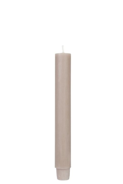 Stabkerze flachs 20cm hoch
