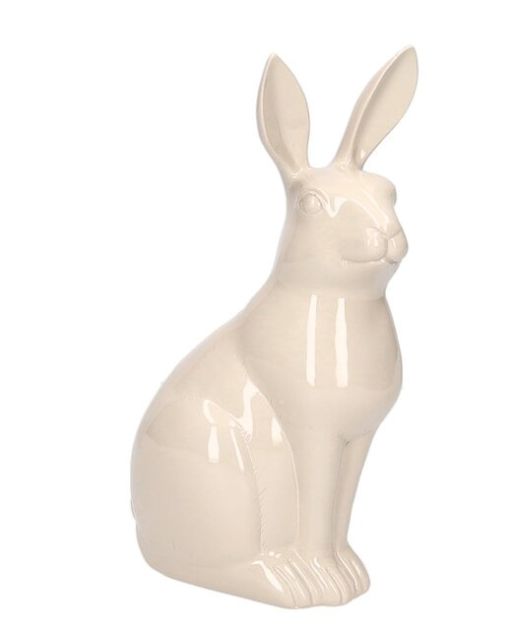 Frau Schmidt Hasenfigur sandstone XL