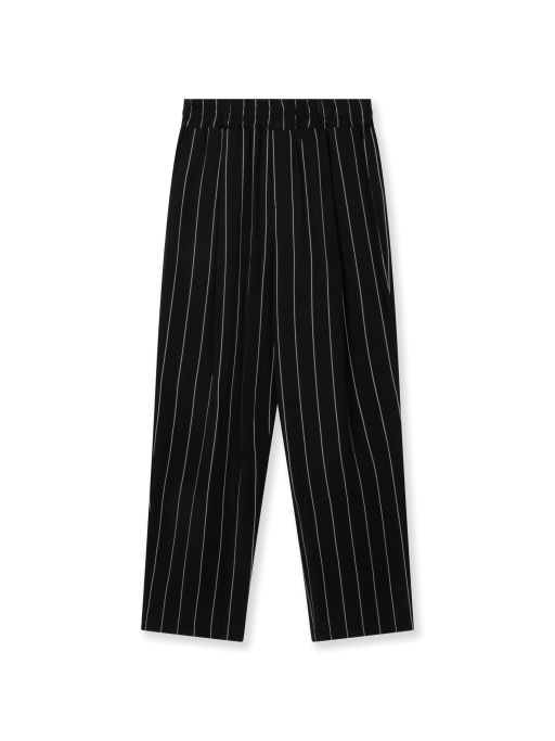 10 Days - Hose mit Nadelstreifen black