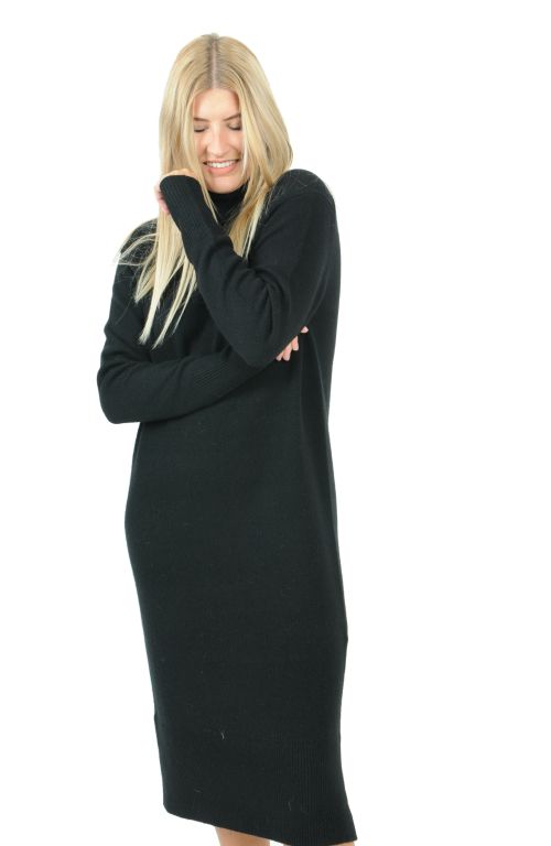 Joseph - Langes Strickkleid black