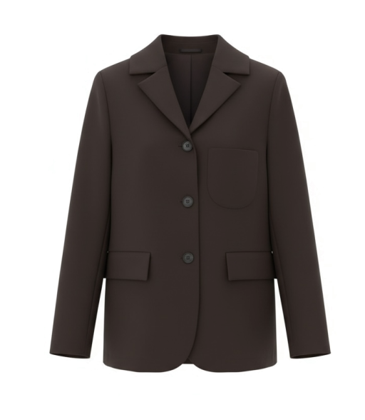 Uli Schneider - Viskose Stretch Pocket Blazer black