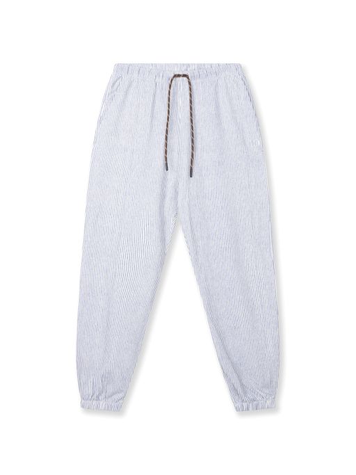 10 Days - Jogger mit Streifen white/blue