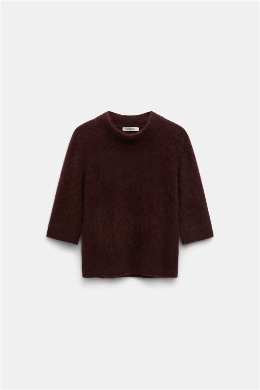 Dorothee Schumacher - Fluffy Statenment Pullover dark chocalate