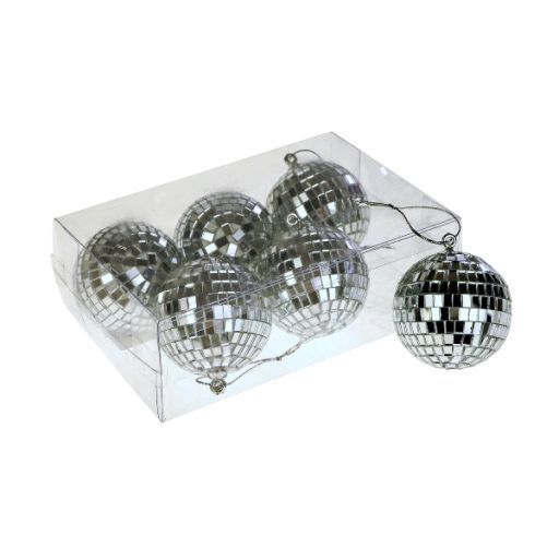 Diskokugel silber
