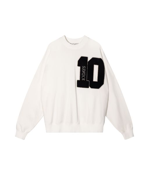 10 Days - Baseball Sweater ecru