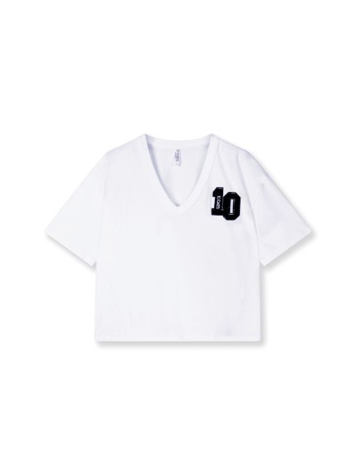 10 Days - Bauwollshirt weiß
