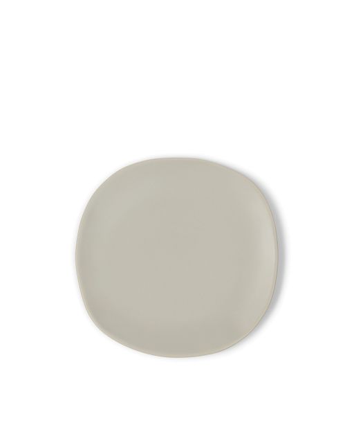 Flacher Salat Teller mouse grey