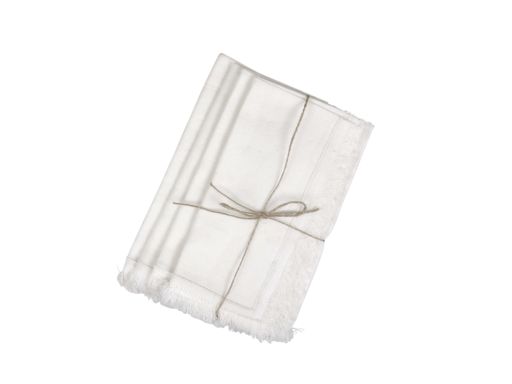 Serviette mit Fransen Set