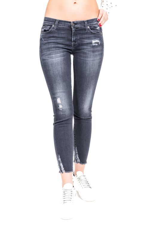 7 For All Mankind - Pyper Embroidered Black